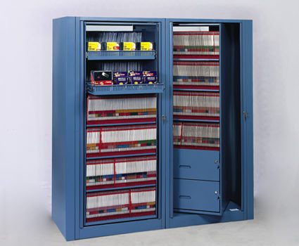 Twinfile rotary cabinets